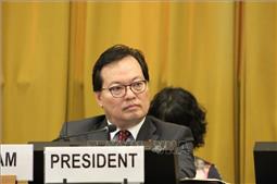 Việt Nam nhấn mạnh chấm dứt chạy đua vũ trang về hạt nhân và giải trừ vũ khí hạt nhân